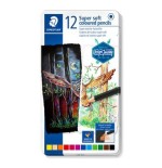 5216-ESTUCHE DE METAL CON 12 LAPICES, COLORES SURTIDOS STAEDTLER 149C M12