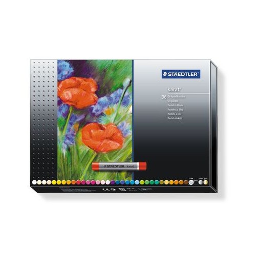 5225-ESTUCHE DE CARTON CON 36 PASTELES, COLORES SURTIDOS STAEDTLER 2420 C36