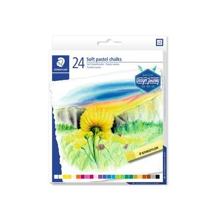 5228-Staedtler 2430 Pintura al pastel Suave Multicolor 24 pieza(s)