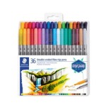 5238-ESTUCHE DE PLASTICO CON 36 ROTULADORES, COLORES SURTIDOS STAEDTLER 3200 TB36