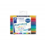 5247-ESTUCHE DE PLASTICO CON 12 ROTULADORES, COLORES SURTIDOS STAEDTLER 3004 TB12