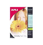 5334-PAQUETE 100 HOJAS PAPEL 180G A4 INK GL 11475 APLI