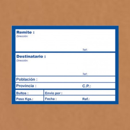 5341-ROLLO 200 ETIQUETAS "ENVIO" 324 APLI