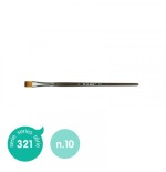 5368-PINCEL SINTETICO PLANO SERIE 321, No 10 MILAN 80479