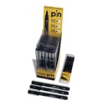 5404-EXPOSITOR UNI PIN 12 ESTUCHES CALIBRADOS 02-04-08 UNI-BALL 182634325