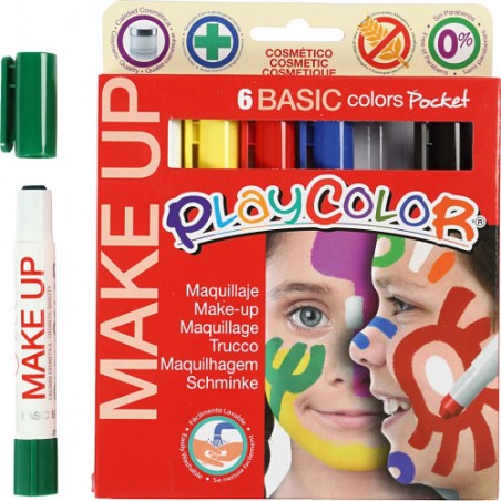 5419-POCKET MAKE UP BASIC 6 COLORES SURTIDOS PLAYCOLOR 01001