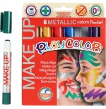 5421-POCKET MAKE UP METALLIC 6 COLORES SURTIDOS PLAYCOLOR 01011