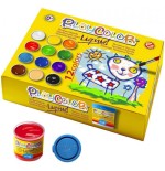 5426-LIQQUID 40ML. EN 12 COLORES SURTIDOS + PINCEL  PLAYCOLOR 19941