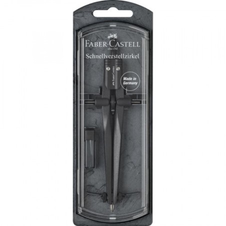 5439-COMPAS DE AJUSTE RAPIDO BLACKSTONE FABER CASTELL 174530