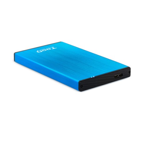 5449-CAJA EXTERNA TOOQ TQE-2527BL 2,5" 9,5 MM SATA USB 3.0/3.1 GEN1 AZUL