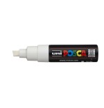545-MARCADOR PC-8K POSCA PUNTA B 8MM. BLANCO UNI-BALL 300426000