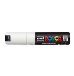 546-MARCADOR PC-8K POSCA PUNTA B 8MM. BLANCO UNI-BALL 300426000