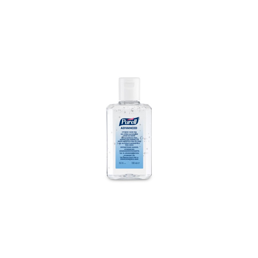 5496-BOTE DE 100 ML GEL HIDROALHOLICO ADVANCE FLIP TOP PURELL JA096