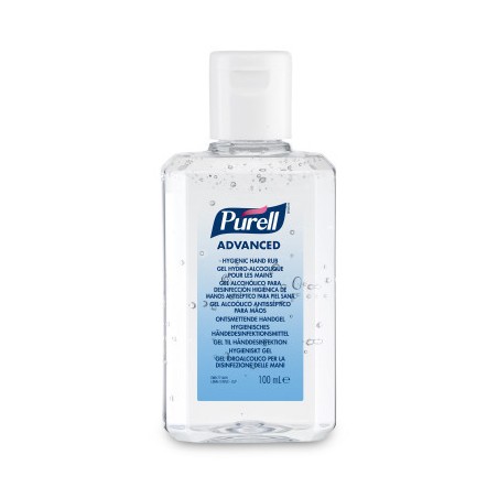 5496-BOTE DE 100 ML GEL HIDROALHOLICO ADVANCE FLIP TOP PURELL JA096