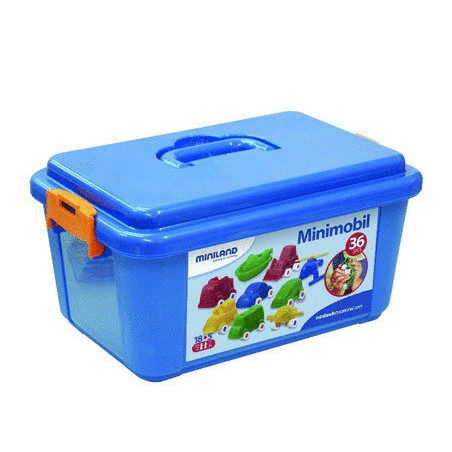 5523-JUEGO MINIMOBIL 36 VEHICULOS SURTIDOS MINILAND 27471