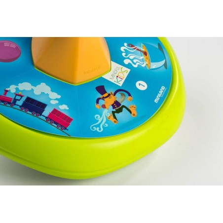 5542-JUEGO DIDACTICO MINDFULNES CON PEONZA GIGANTE Y GUIA DE EJERCICIOS MINILAND 31898