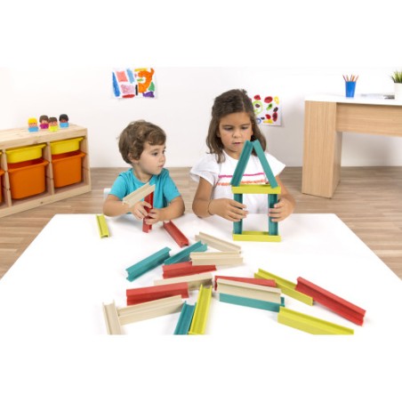 5545-ECO BEAMS BUILDING SET MINILAND 32150