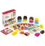 5551-JUEGO EMOTIBLOCKS 6 PERSONAJES MINILAND 32350