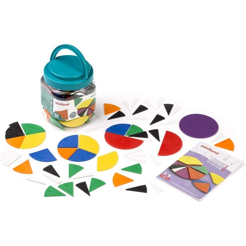 5569-JUEGO FRACCIONES 60 PIEZAS MINILAND 95218