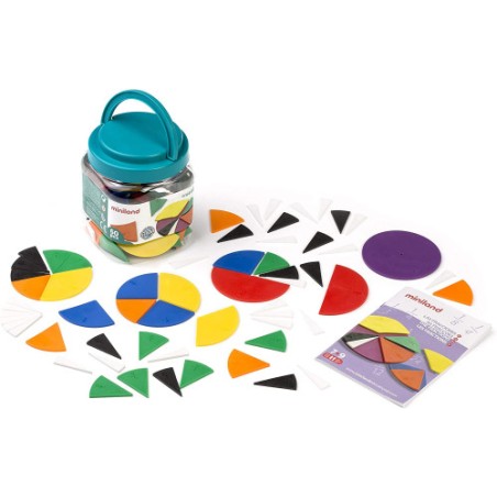 5569-JUEGO FRACCIONES 60 PIEZAS MINILAND 95218