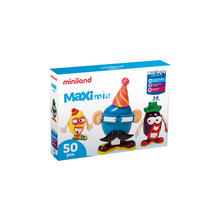 5581-JUEGO MAXIMIX 50 PIEZAS MINILAND 97115