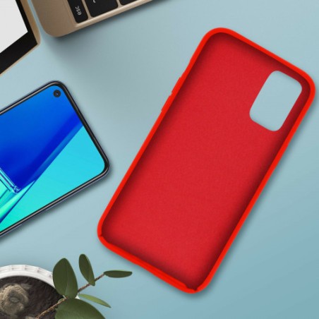 5610-OPPO LIQUID SILICON CASE A52/A72 ROJO