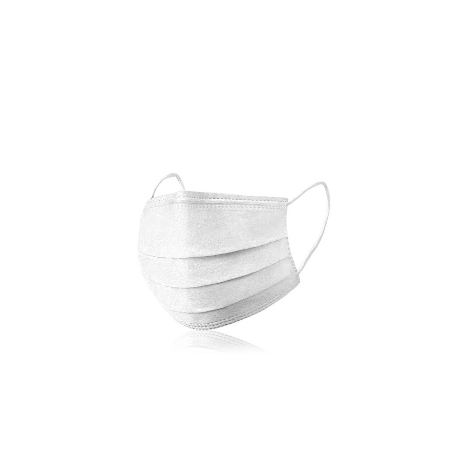 5613-CAJA 10 MASCARILLAS INFANTIL TRIPLE CAPA COLOR BLANCO TALLA UNICA ED0026C01