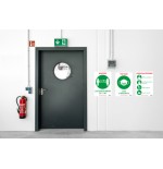 5626-SENALES ADHESIVOS PREIMPRESO  "CONSEJO PARA ESTORNUDAR" SOBRE DE 2 HOJAS EN A4 AVERY AV_KITCOVID5_ES