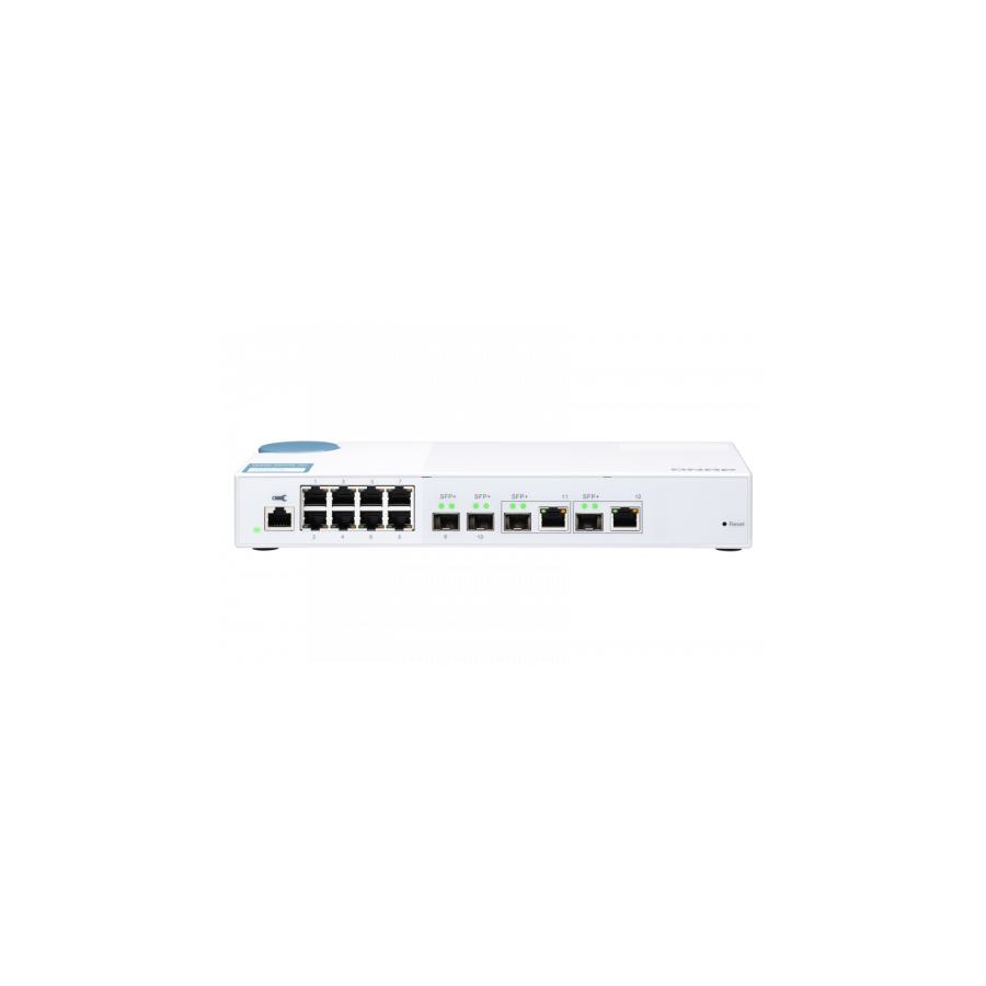 5676-QNAP QSW-M408-2C switch Gestionado L2 10G Ethernet (100/1000/10000) Blanco