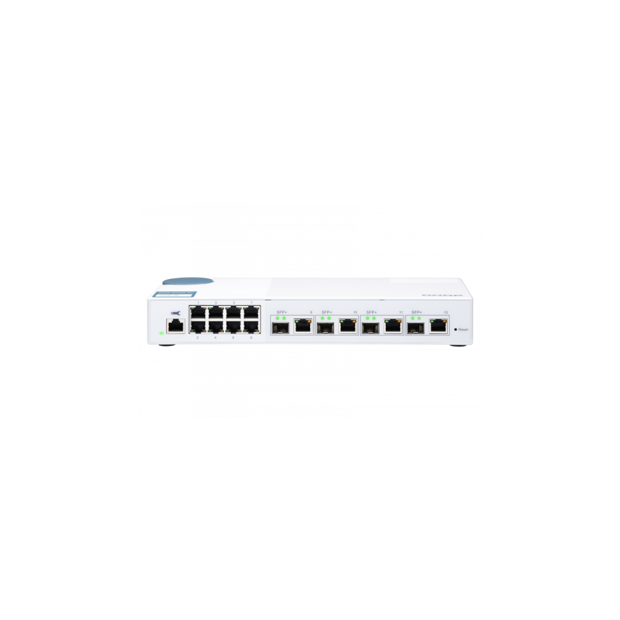 5678-QNAP QSW-M408-4C switch Gestionado L2 Gigabit Ethernet (10/100/1000) Blanco