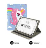 5707-SUBBLIM Funda Tablet Universal TRENDY CASE UNICORN 10.1"