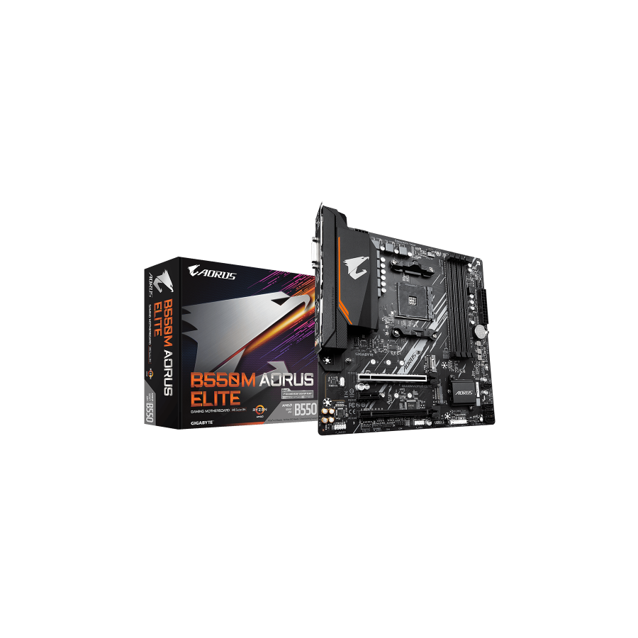 5721-Gigabyte B550M AORUS ELITE Zocalo AM4 Micro ATX AMD B550