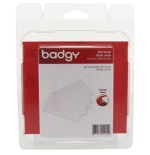5766-PACK 100 TARTEJAS PVC BADGY CBGC0030W