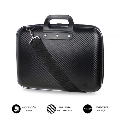 5774-SUBBLIM Maletin Ordenador EVA Laptop Bag Carbon 13,3" Black