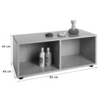 5795-MUEBLE SUPERBAJO 2 CASILLAS HAYA MOBEDUC 600105HP18