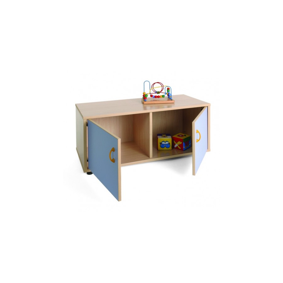 5796-MUEBLE SUPERBAJO ARMARIO 2 CASILLAS HAYA MOBEDUC 600106HPS18