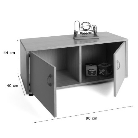 5797-MUEBLE SUPERBAJO ARMARIO 2 CASILLAS HAYA MOBEDUC 600106HPS18