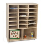 5814-MUEBLE INTERMEDIO 2 CASILLAS Y CASILLERO HAYA MOBEDUC 600813HP18