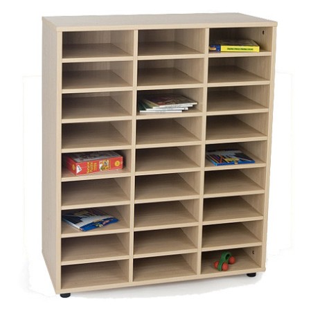 5816-MUEBLE INTERMEDIO 27 CASILLAS HAYA MOBEDUC 600814HP18