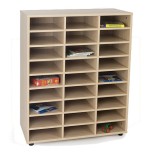 5816-MUEBLE INTERMEDIO 27 CASILLAS HAYA MOBEDUC 600814HP18