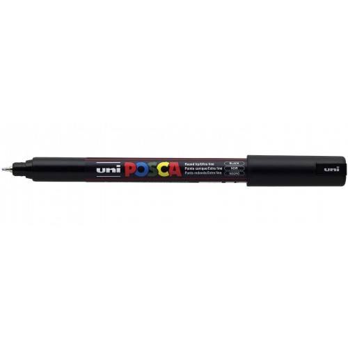 582-MARCADOR POSCA PC-1MR 0,7MM NEGRO UNI-BALL 289827000