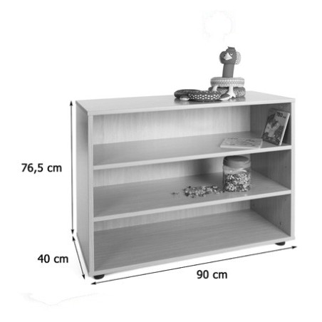 5845-MUEBLE BAJO ESTANTERIA HAYA MOBEDUC 600201HP18