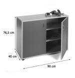 5847-MUEBLE BAJO ARMARIO 3 ESTANTES HAYA MOBEDUC 600202HPS18