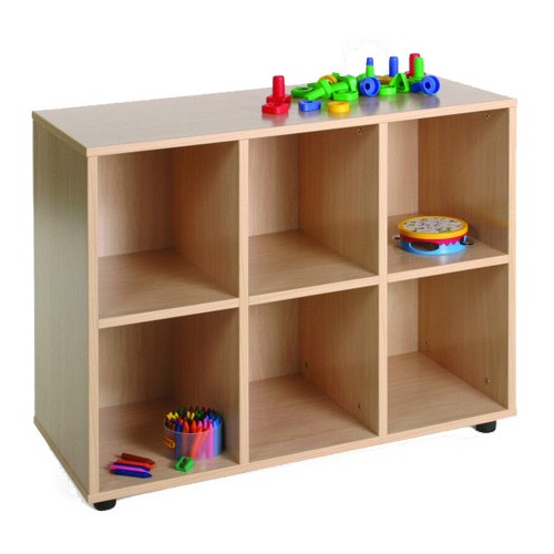5858-MUEBLE BAJO 6 CASILLAS HAYA MOBEDUC 600206HP18