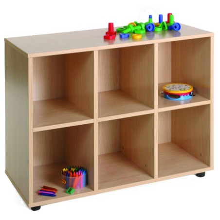 5858-MUEBLE BAJO 6 CASILLAS HAYA MOBEDUC 600206HP18