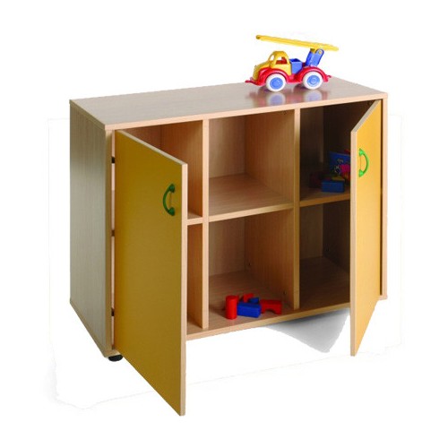 5860-MUEBLE BAJO ARMARIO 6 CASILLAS HAYA MOBEDUC 600207HPS18