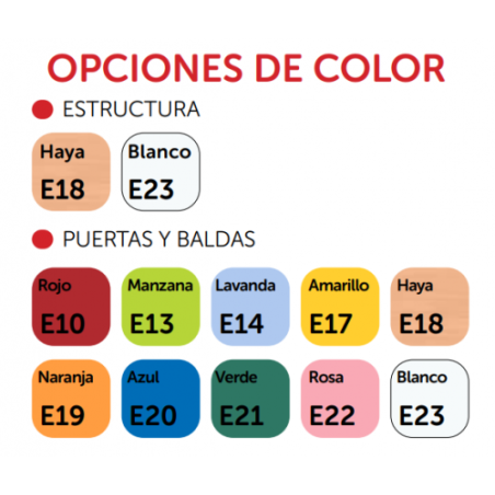 5899-MUEBLE MEDIO ARMARIO Y CASILLERO HAYA MOBEDUC 600310HPS18
