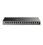 59-TP-LINK TL-SG116E No administrado Gigabit Ethernet (10/100/1000) Negro