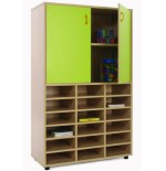 5900-MUEBLE MEDIO CASILLERO Y ARMARIO HAYA MOBEDUC 600311HPS18