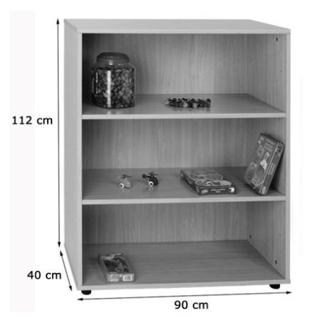 5919-MUEBLE INTERMEDIO ESTANTERIA HAYA MOBEDUC 600801HP18